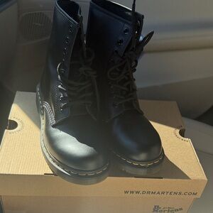 Dr. Martens Black Combat Boots